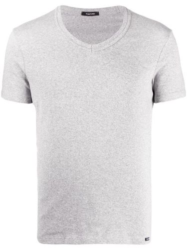 TOM FORD t-shirt à col v - Gris - TOM FORD - Modalova