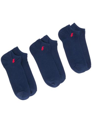 Chaussettes nervurées à logo - Polo Ralph Lauren - Modalova