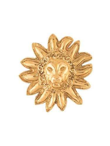 Broche à motif de lion - CHANEL Pre-Owned - Modalova