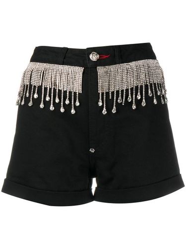 Short à franges en cristal - Philipp Plein - Modalova