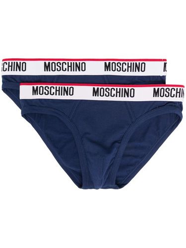 Boxer à taille à logo - Moschino - Modalova