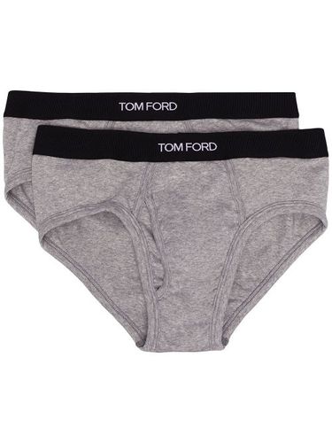 Lot de deux slips à taille à logo - TOM FORD - Modalova