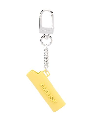 Porte-clés à breloque logo - AMBUSH - Modalova