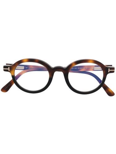 Lunettes de vue à monture ronde - TOM FORD Eyewear - Modalova