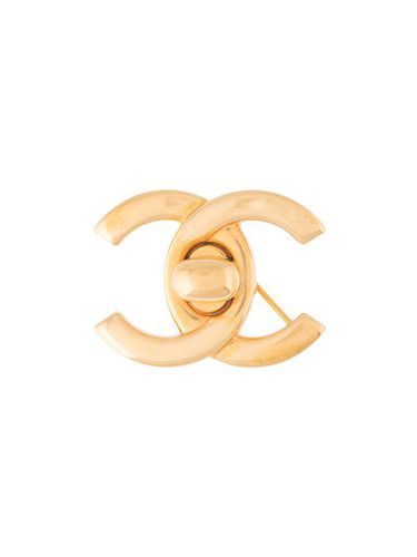 Broche à logo - CHANEL Pre-Owned - Modalova