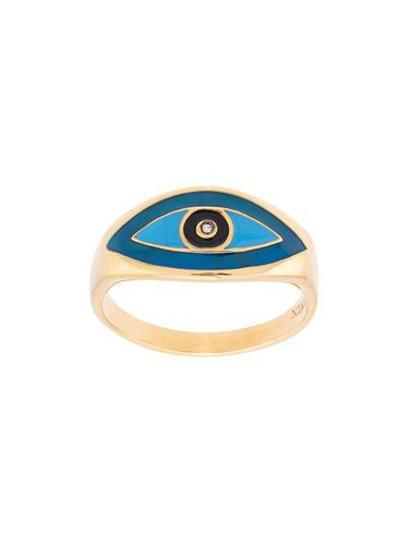 Nialaya Jewelry bague Evil Eye - Or - Nialaya Jewelry - Modalova