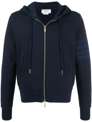 Hoodie zippé à 4 bandes signature - Thom Browne - Modalova