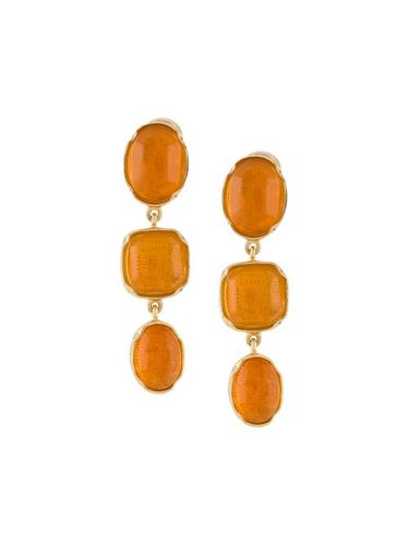 Boucles d'oreilles Cabochons à pierre - Goossens - Modalova
