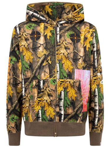 Hoodie Forest Camo Wide à fermeture zippée - A BATHING APE® - Modalova