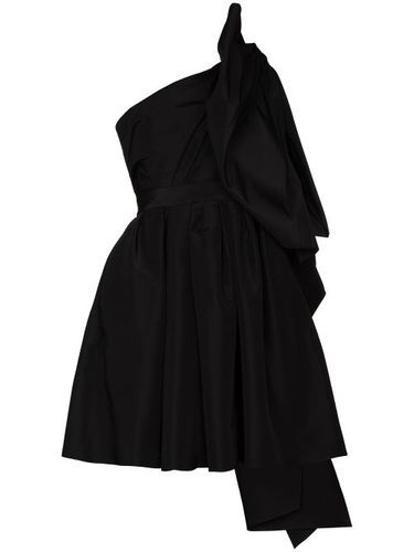 Robe courte asymétrique à détail de nœud - Carolina Herrera - Modalova