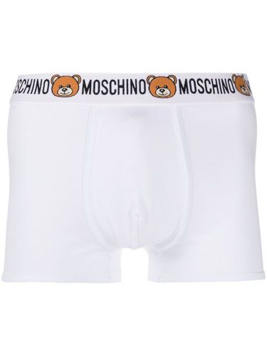 Boxer à logo imprimé - Moschino - Modalova