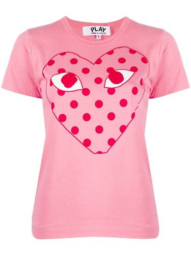 T-shirt à pois - Comme Des Garçons Play - Modalova