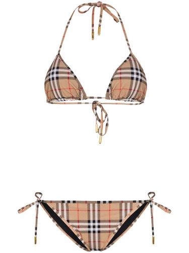 Bikini à carreaux - Burberry - Modalova