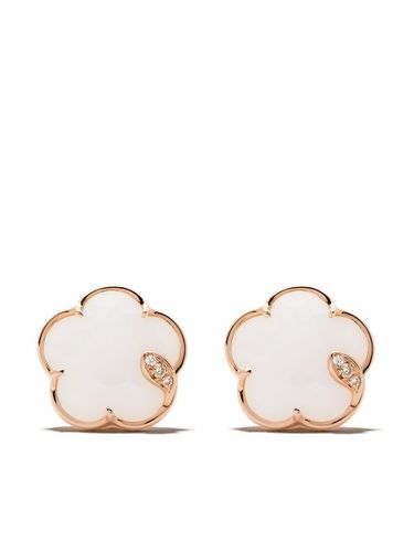 Puces d'oreilles Petit Joli en or 18ct ornées d'agate et de diamants - Pasquale Bruni - Modalova