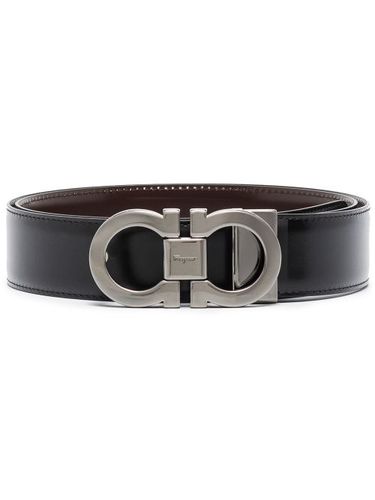 Ceinture en cuir à boucle Gancini - Ferragamo - Modalova