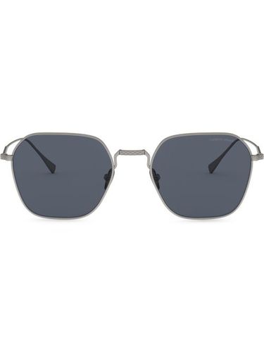 Lunettes de soleil tintées à monture carrée - Giorgio Armani - Modalova