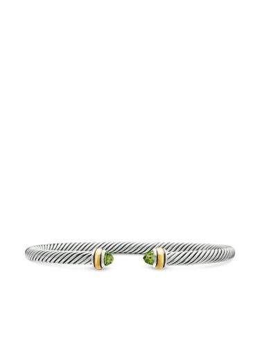 Bracelet Classic Cable en or 14ct et sterling (4 mm) - David Yurman - Modalova