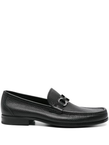 Ferragamo mocassins en cuir - Noir - Ferragamo - Modalova