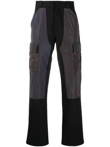 Pantalon droit à poches cargo - Marcelo Burlon County of Milan - Modalova