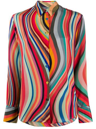 Chemise imprimée en soie - PS Paul Smith - Modalova