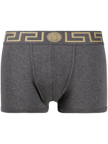 Versace boxer Greca Border - Gris - Versace - Modalova