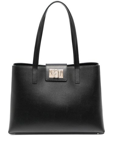 Furla sac cabas en cuir - Noir - Furla - Modalova