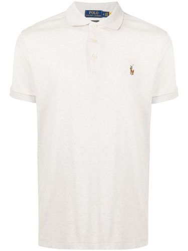 Polo Pima à logo brodé - Polo Ralph Lauren - Modalova