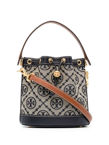 Sac seau à plaque T Monogram - Tory Burch - Modalova