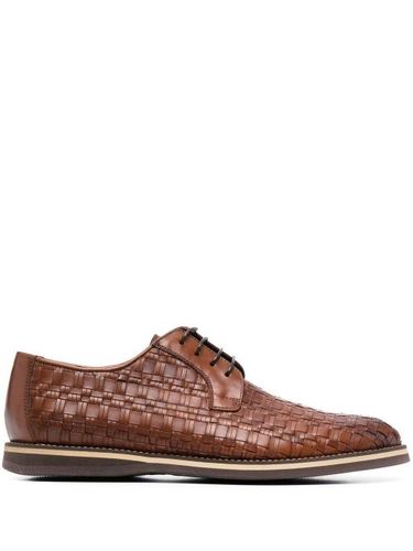 Chaussures oxford en cuir tressé - Baldinini - Modalova