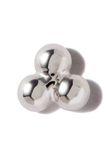 Puce d'oreille Three Ball Trinity en blanc 18ct - MARIA TASH - Modalova