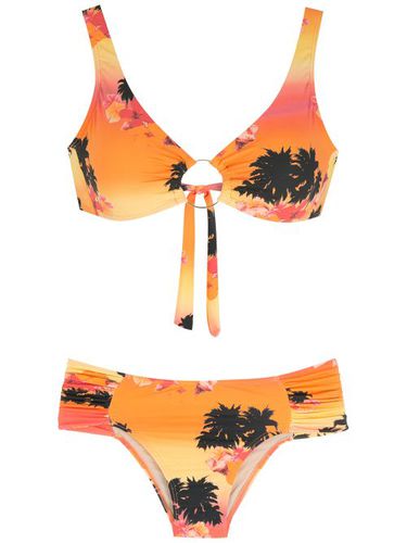 Bikini à imprimé Ilha de Hibiscus - Amir Slama - Modalova