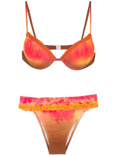 Bikini tie-dye à broderies - Amir Slama - Modalova