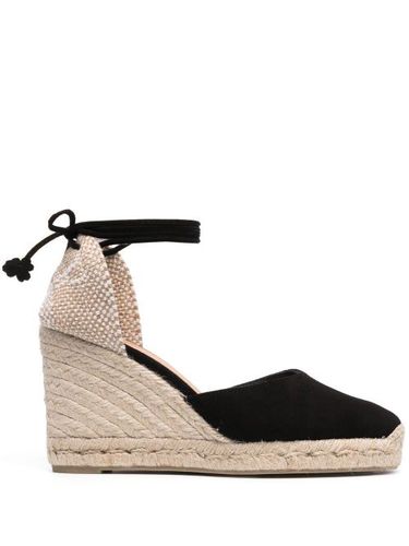 Espadrilles en daim à plateforme - Castañer - Modalova