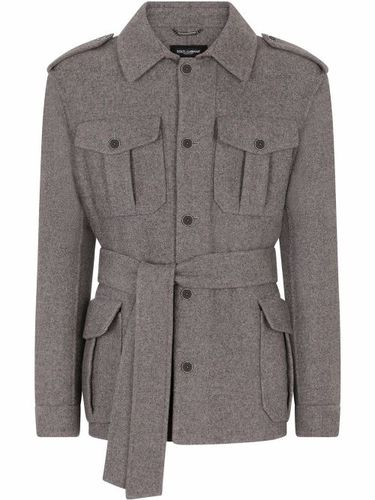 Veste militaire en cachemire mélangés - Dolce & Gabbana - Modalova