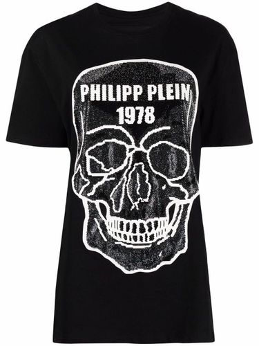 T-shirt à motif tête de mort - Philipp Plein - Modalova