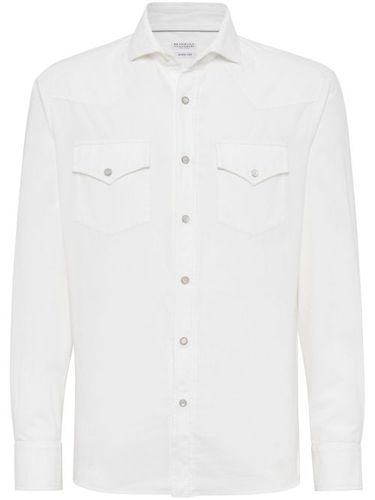 Chemise en velours côtelé - Brunello Cucinelli - Modalova