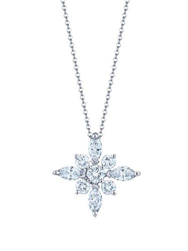 Collier en platine à pendentif orné de diamants - KWIAT - Modalova