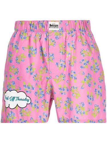 DUOltd boxer à fleurs - Rose - DUOltd - Modalova