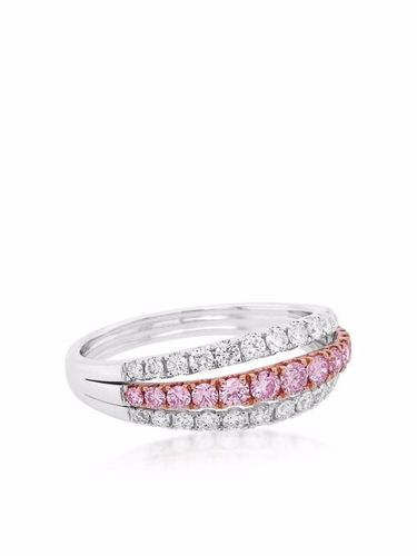 Bague Argyle Pink en or 18ct pavée de diamants - HYT Jewelry - Modalova