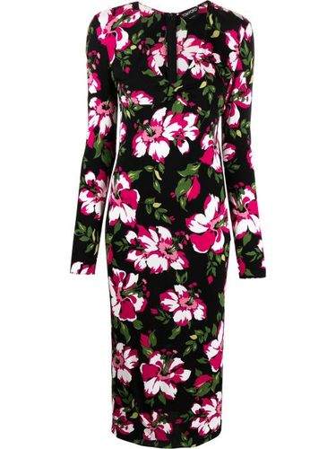 Robe mi-longue à fleurs - TOM FORD - Modalova