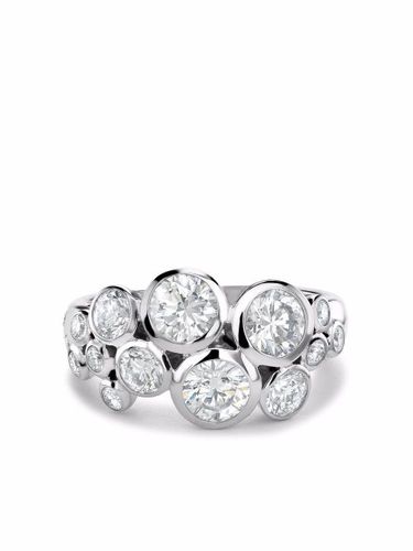 Bague Bubbles en or blanc 18ct ornée de diamants - Pragnell - Modalova