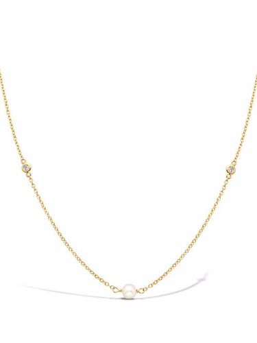 Collier Sundance en 18ct orné de perles et de diamants - Pragnell - Modalova