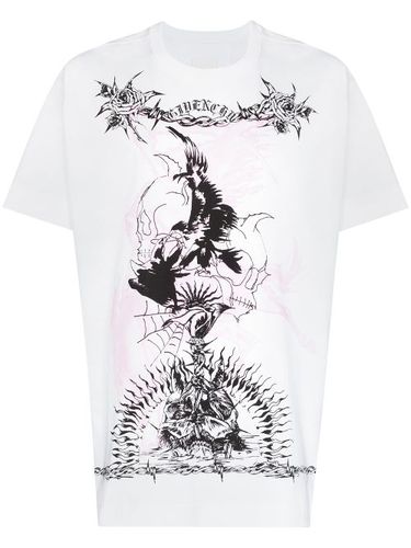 T-shirt à imprimé gothique - Givenchy - Modalova