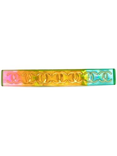 Barrette à logo CC (1997) - CHANEL Pre-Owned - Modalova