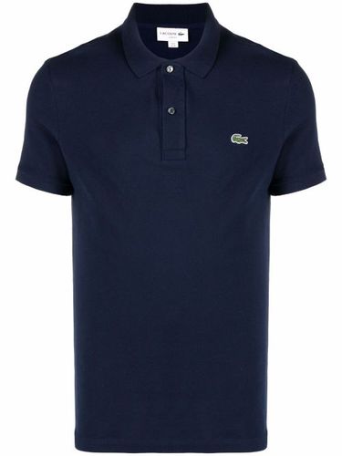 Lacoste polo à logo brodé - Bleu - Lacoste - Modalova