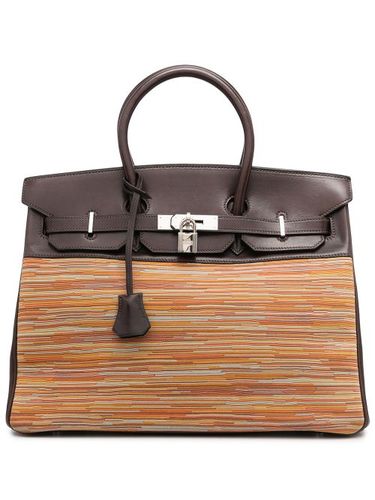 Sac à main Birkin 35 Vibrato pre-owned (2003) - Hermès Pre-Owned - Modalova