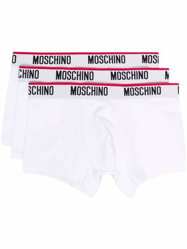 Lot de trois boxers à taille à logo - Moschino - Modalova