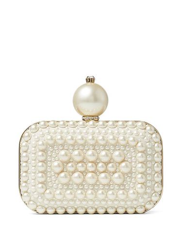 Micro pochette Cloud à ornements de perles - Jimmy Choo - Modalova