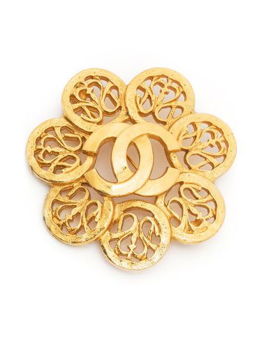 Broche à logo CC (1995) - CHANEL Pre-Owned - Modalova