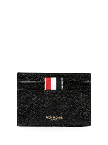 Porte-cartes en cuir - Thom Browne - Modalova